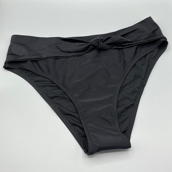 SHEKINI Tie Knot Front High Waisted Bikini Bottoms Women's Large - Picture 1 of 5